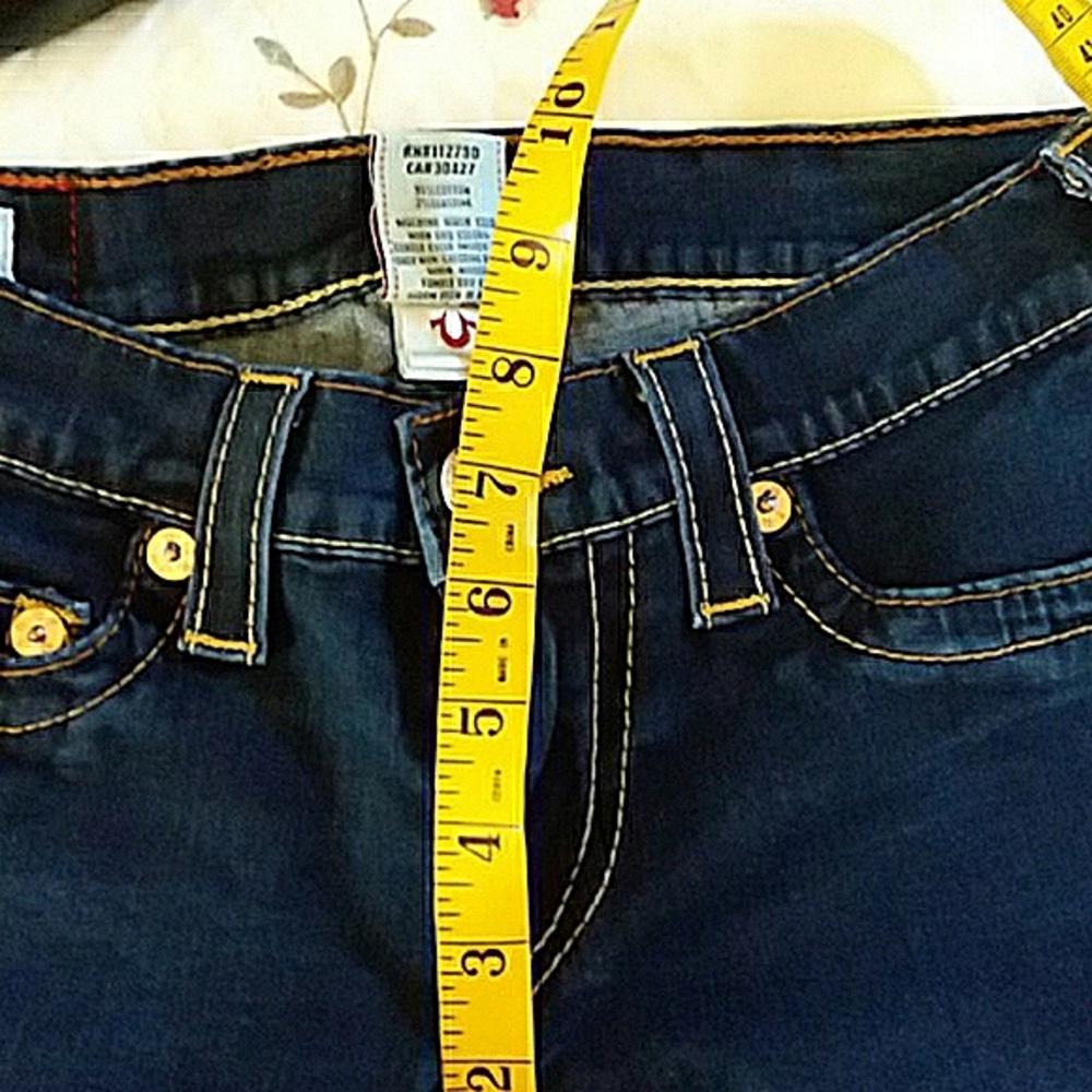 SOLD TRUE RELIGION size 27X28 Casey jeggings - Picture 8 of 11